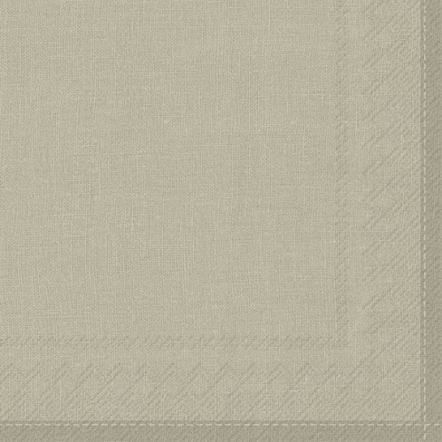 Салфетки 20бр Linen тъмнобежови